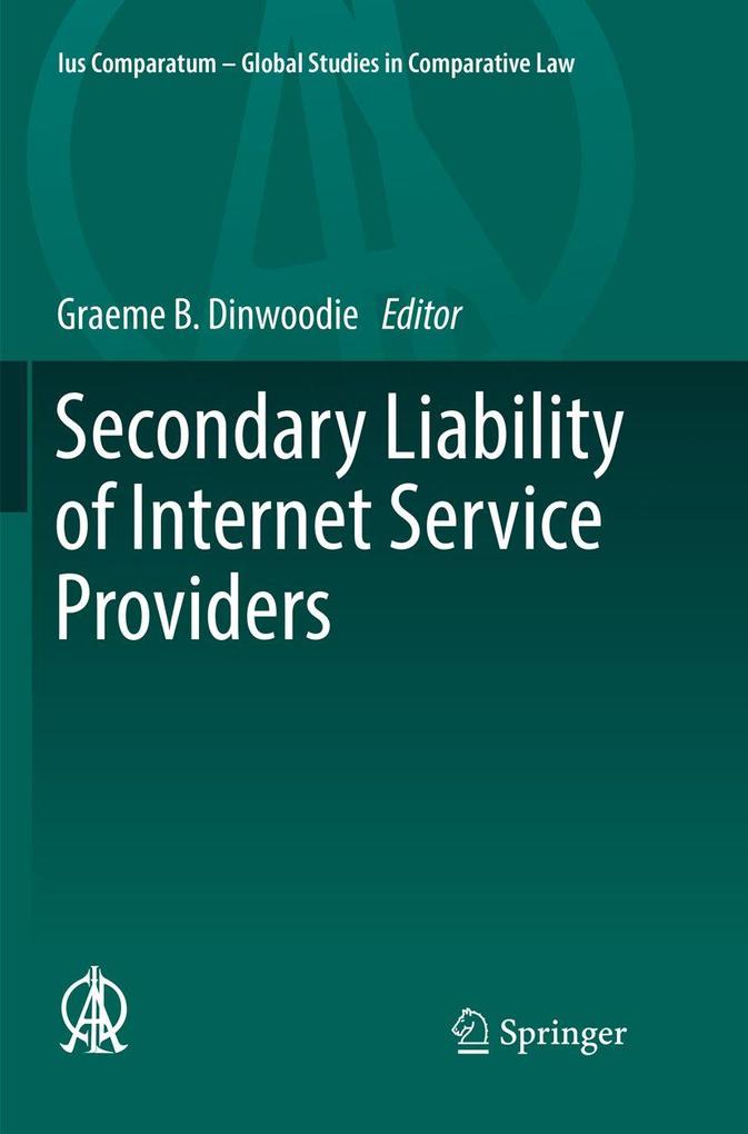 Secondary Liability of Internet Service Providers