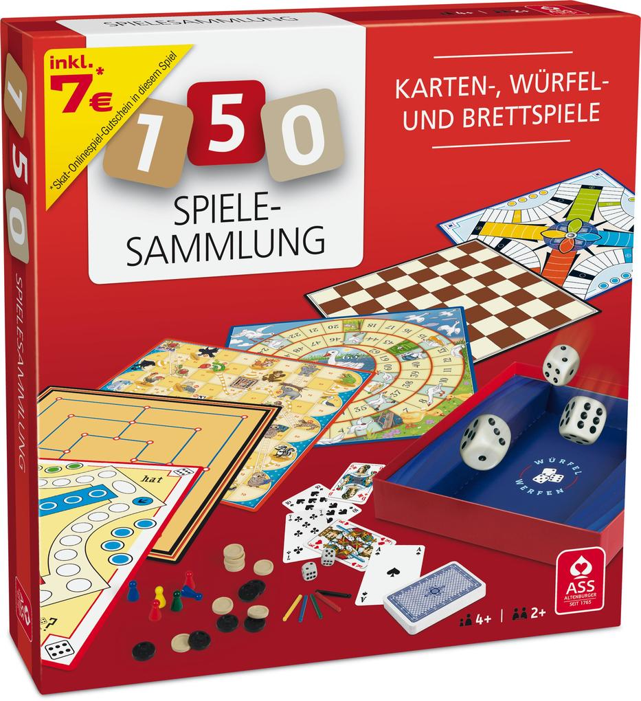 Image of ASS Altenburger Spielkarten - Spielesammlung 150