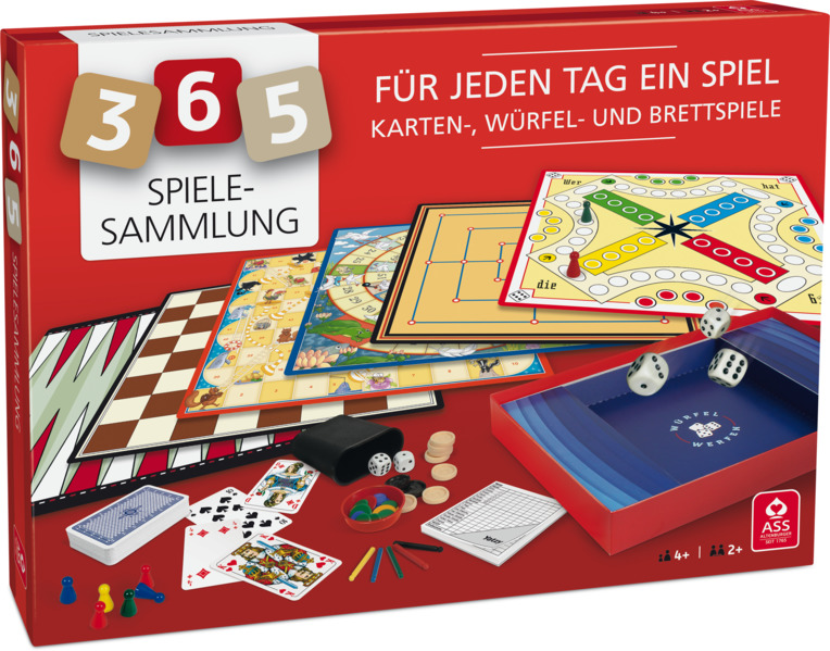 Image of ASS Altenburger Spielkarten - Spielesammlung 365