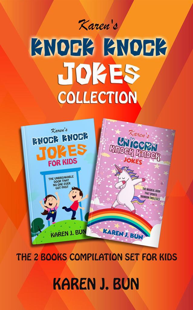 Knock Knock Jokes Collection - The 2 Books Compilation Set For Kids