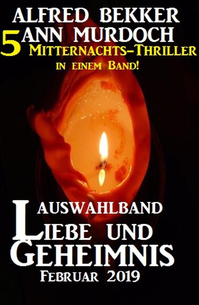 Auswahlband Liebe und Geheimnis Februar 2019 - 5 Mitternachts-Thriller in einem Band!