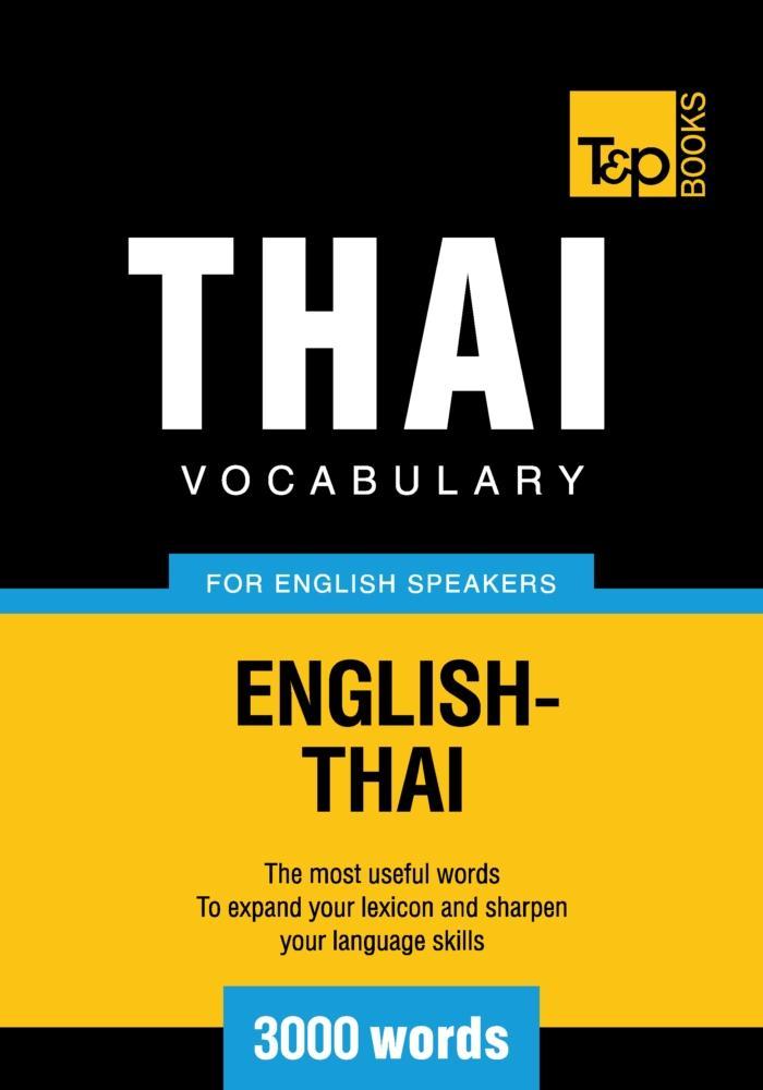 Thai vocabulary for English speakers - 3000 words