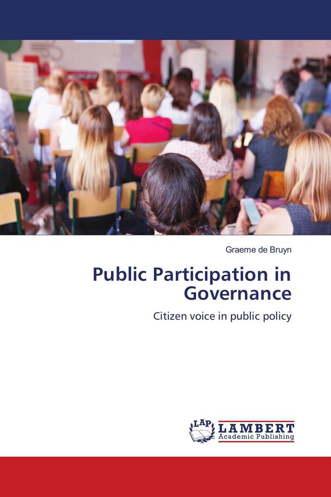 Public Participation in Governance