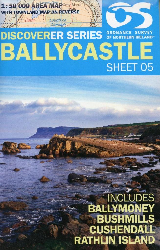 OSNI Discoverer Series 1:50000 - Sheet 05 Ballycastle