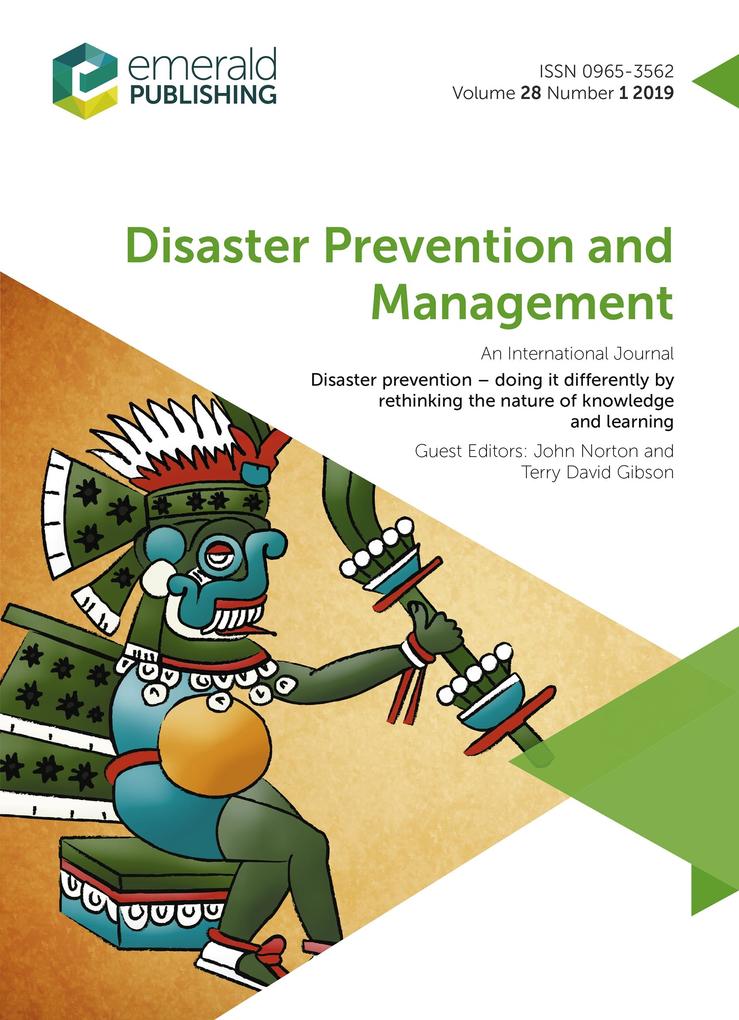 Disaster prevention - Doing it differently by rethinking the nature of knowledge and learning