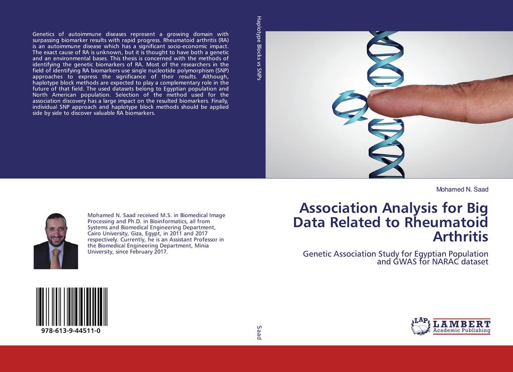 Association Analysis for Big Data Related to Rheumatoid Arthritis