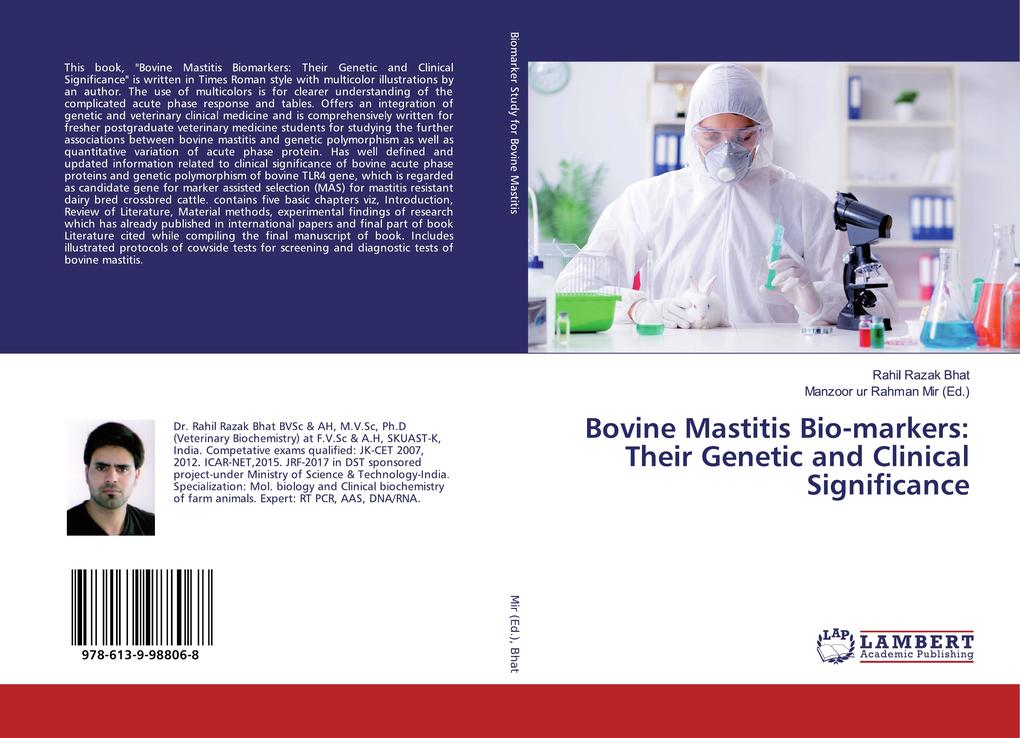 Bovine Mastitis Bio-markers: Their Genetic and Clinical Significance