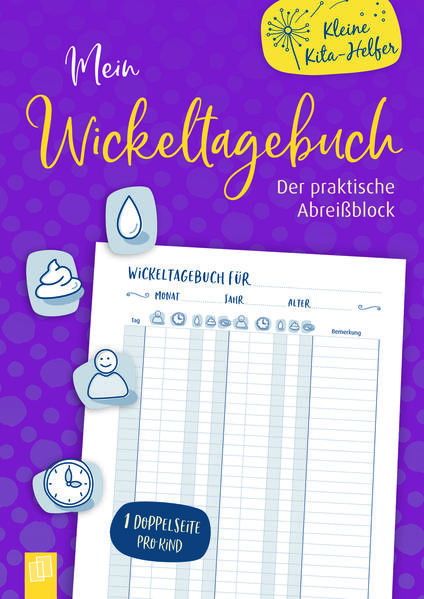 Mein Wickeltagebuch - der praktische Abreißblock