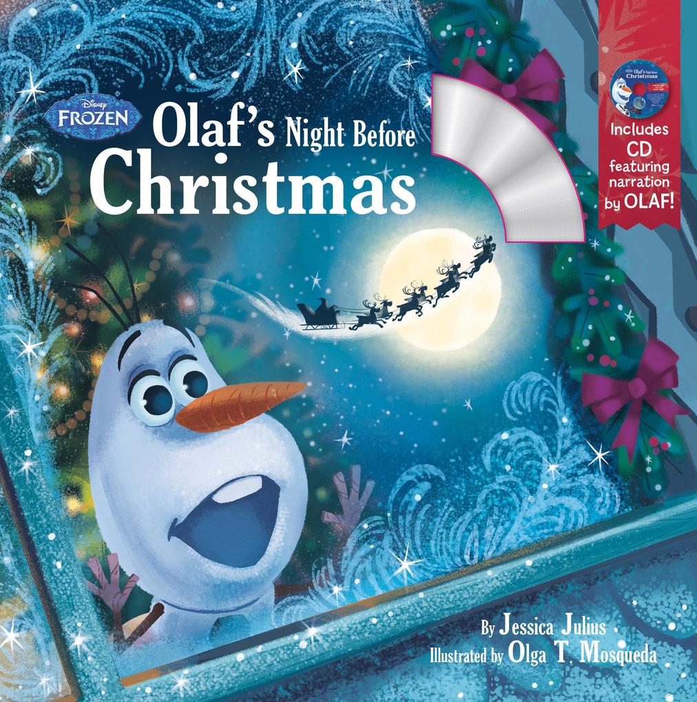 Olaf‘s Night Before Christmas Book & CD