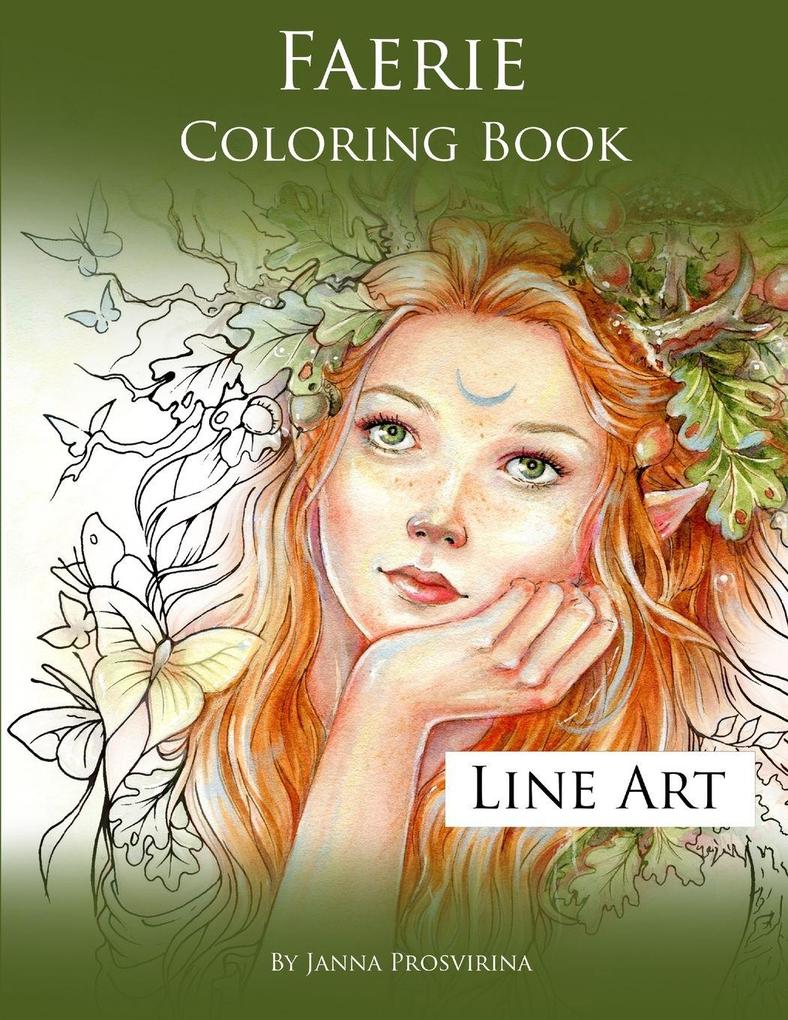 Faerie Coloring Book