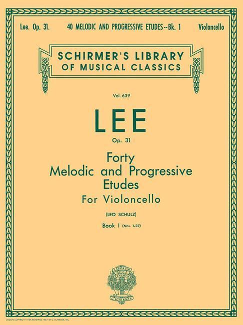 40 Melodic and Progressive Etudes Op. 31 - Book 1