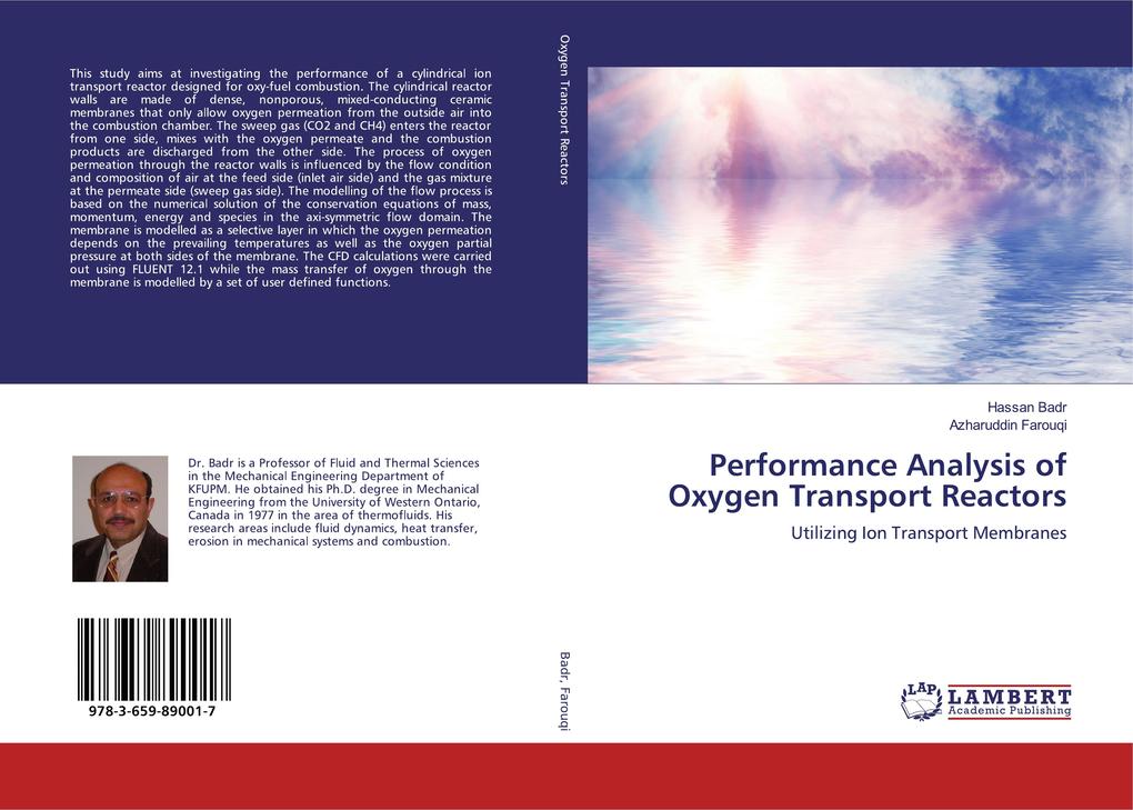 Performance Analysis of Oxygen Transport Reactors - Hassan Badr/ Azharuddin Farouqi