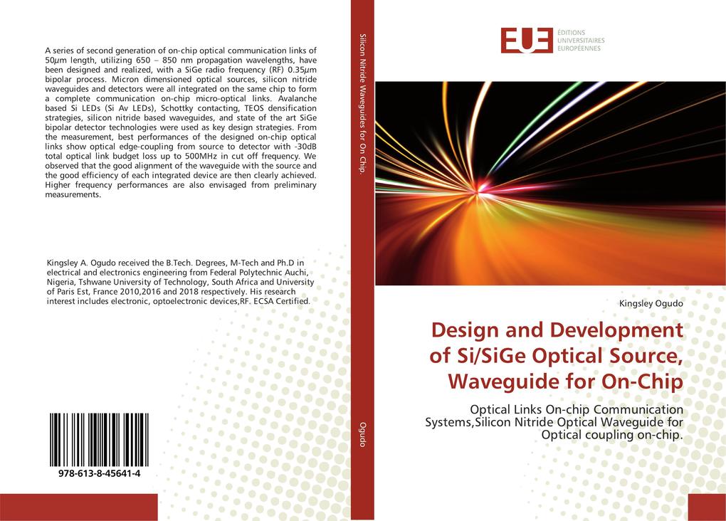 Design and Development of Si/SiGe Optical Source Waveguide for On-Chip