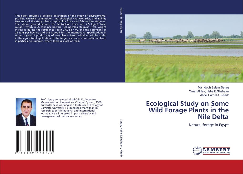 Ecological Study on Some Wild Forage Plants in the Nile Delta