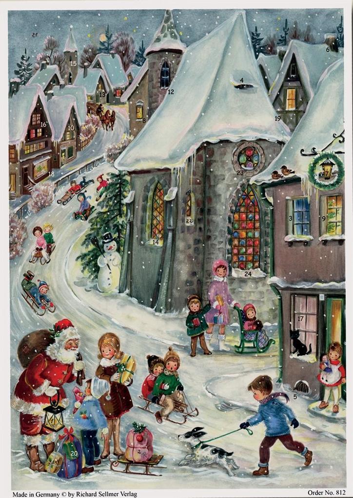Adventskalender 'Rodelfreuden'
