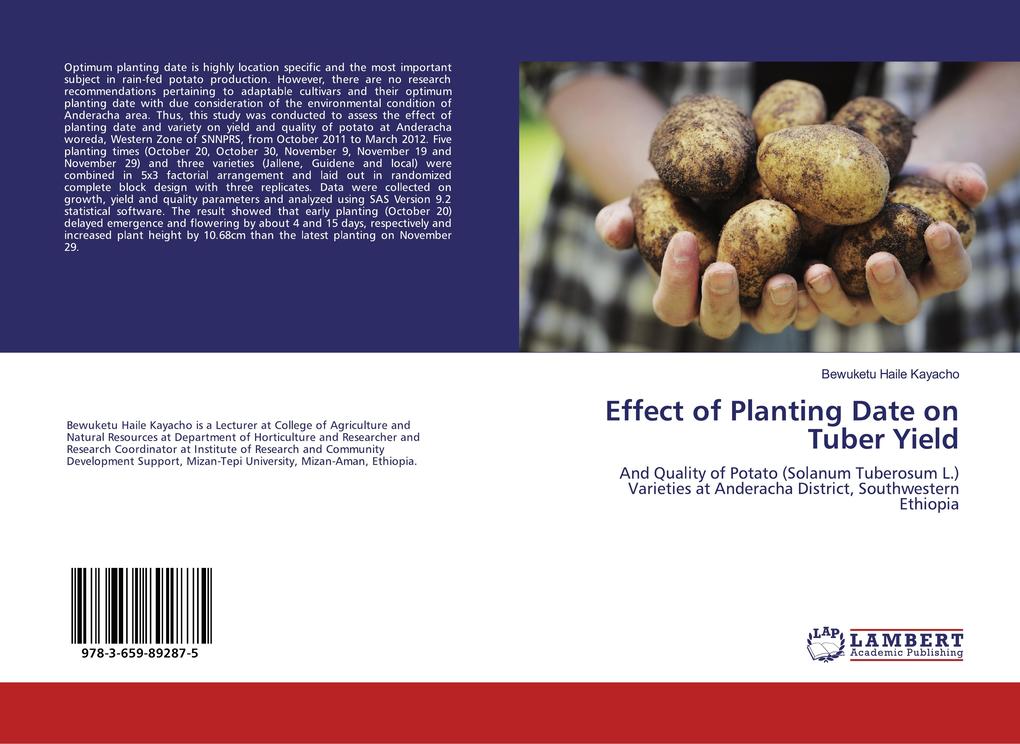 Effect of Planting Date on Tuber Yield