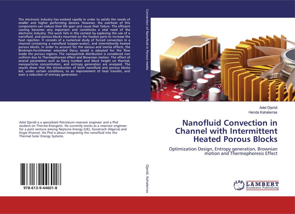 Nanofluid Convection in Channel with Intermittent Heated Porous Blocks