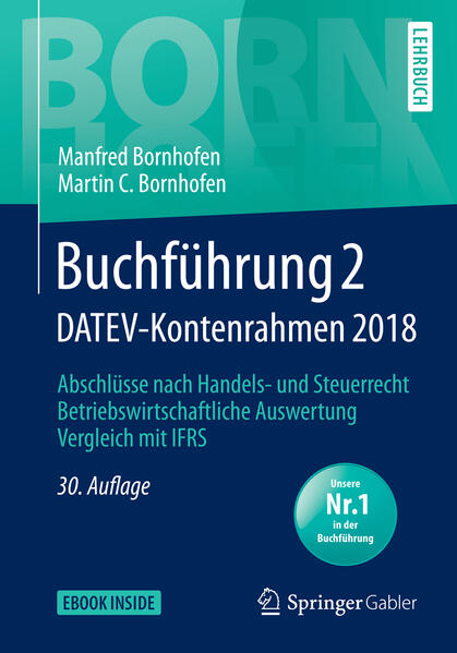Buchführung 2 DATEV-Kontenrahmen 2018