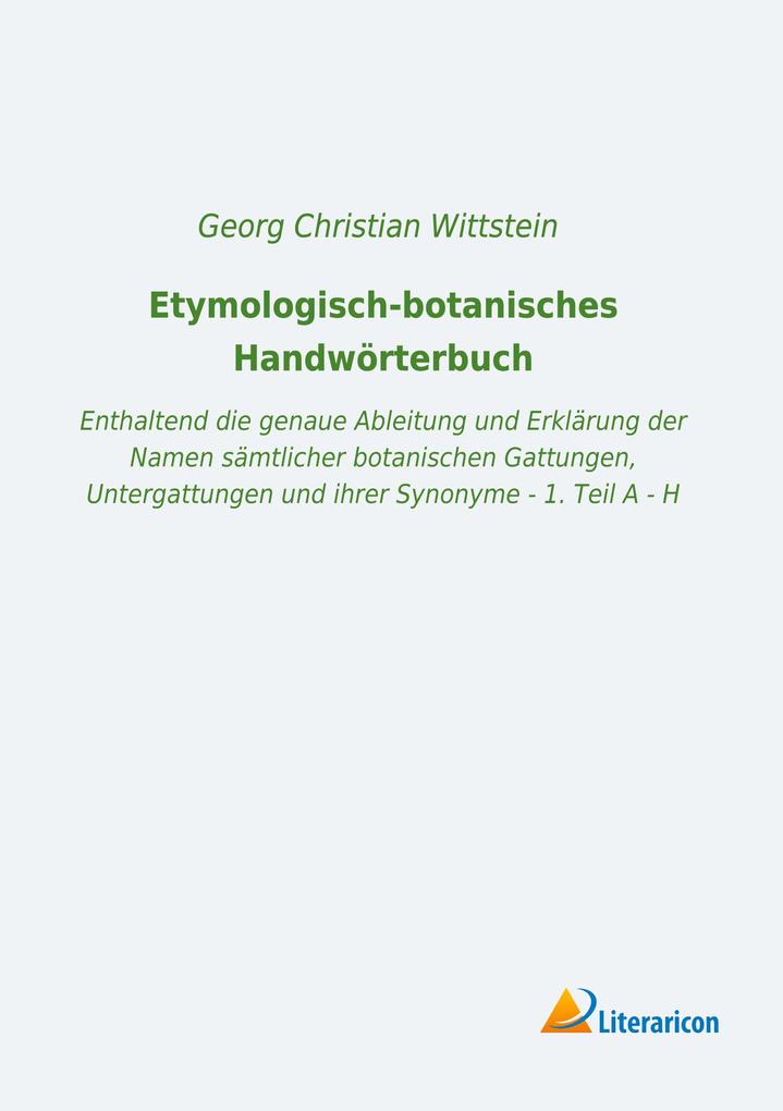 Etymologisch-botanisches Handwörterbuch