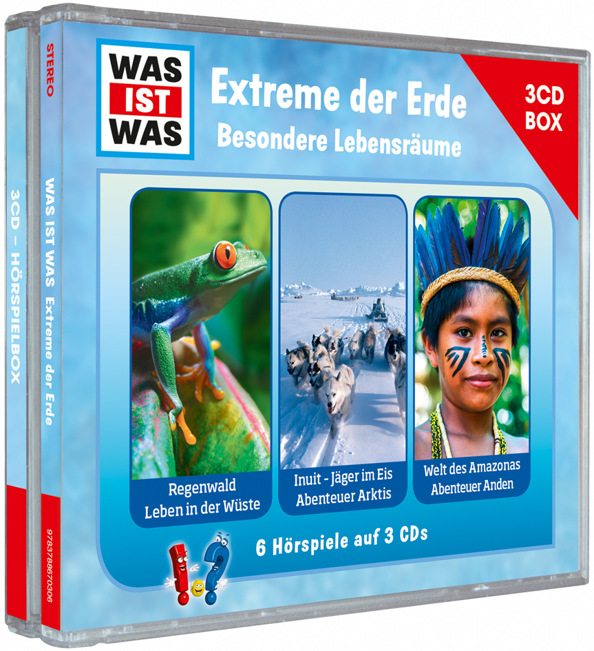 Was Ist Was 3-CD Hörspielbox Vol.8 - Erde