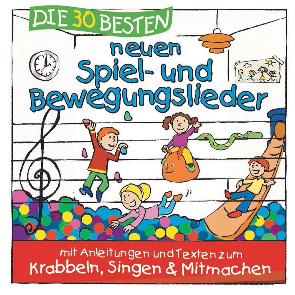 Image of CD Die 30 besten neuen Spiel-und Bewegungslieder Hörbuch