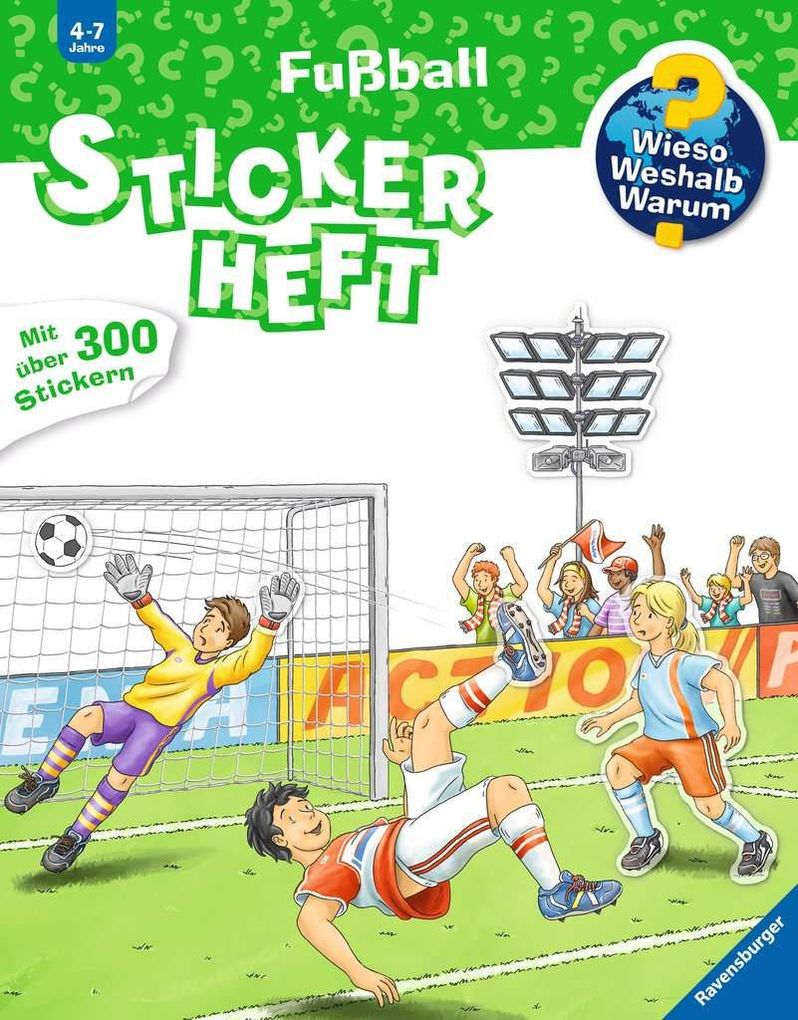 Image of Wieso? Weshalb? Warum? Stickerheft: Fußball