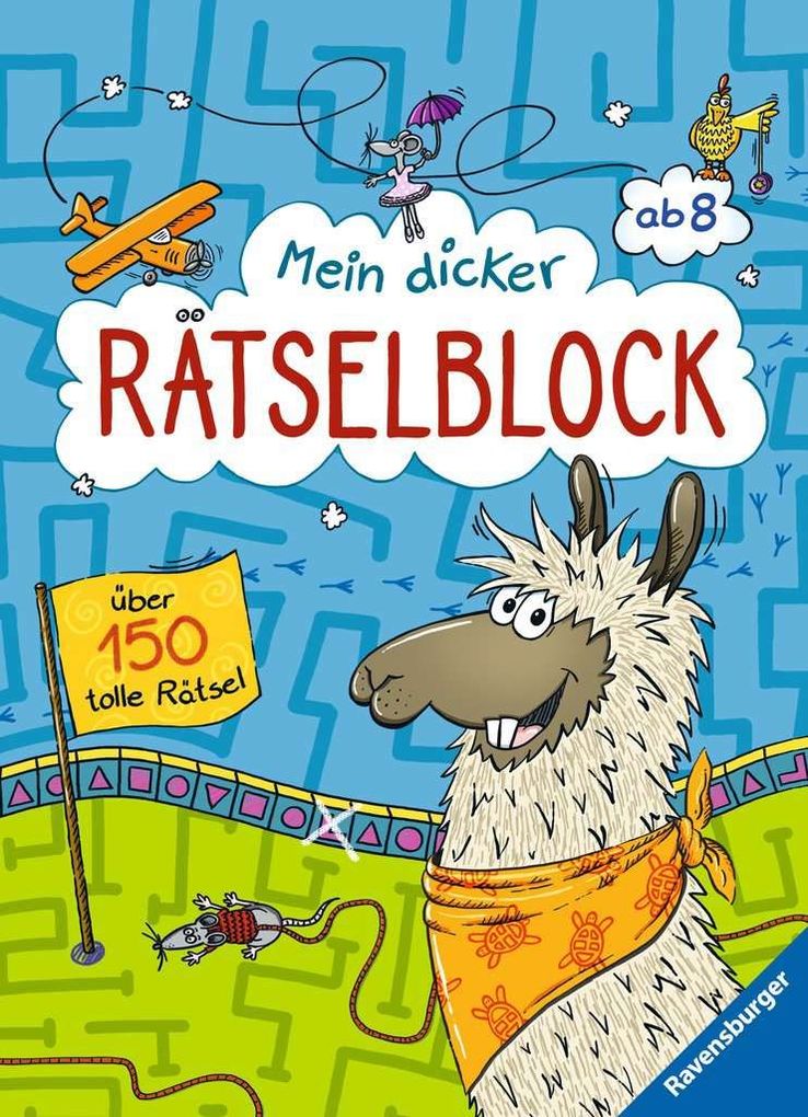 Image of Mein dicker Rätselblock ab 8 Jahren
