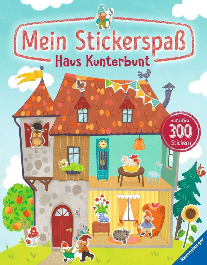 Image of Mein Stickerspaß: Haus Kunterbunt