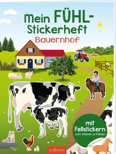 Image of Mein Fühl-Stickerheft - Bauernhof