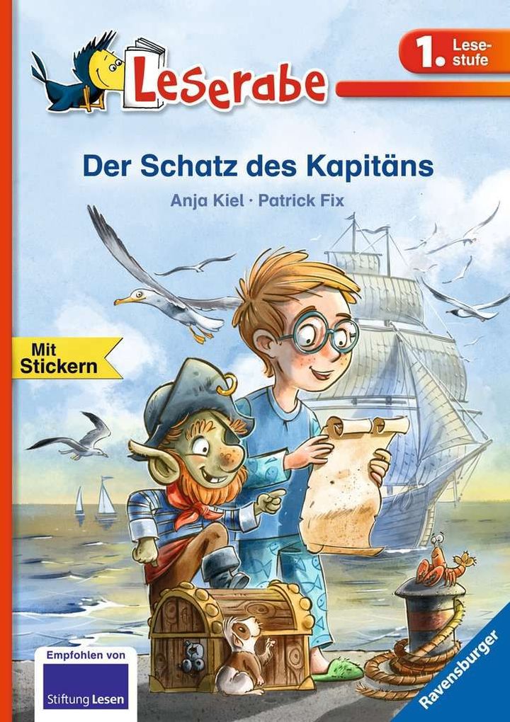 Image of Der Schatz des Kapitäns - Leserabe 1. Klasse - Erstlesebuch für Kinder ab 6 Jahren