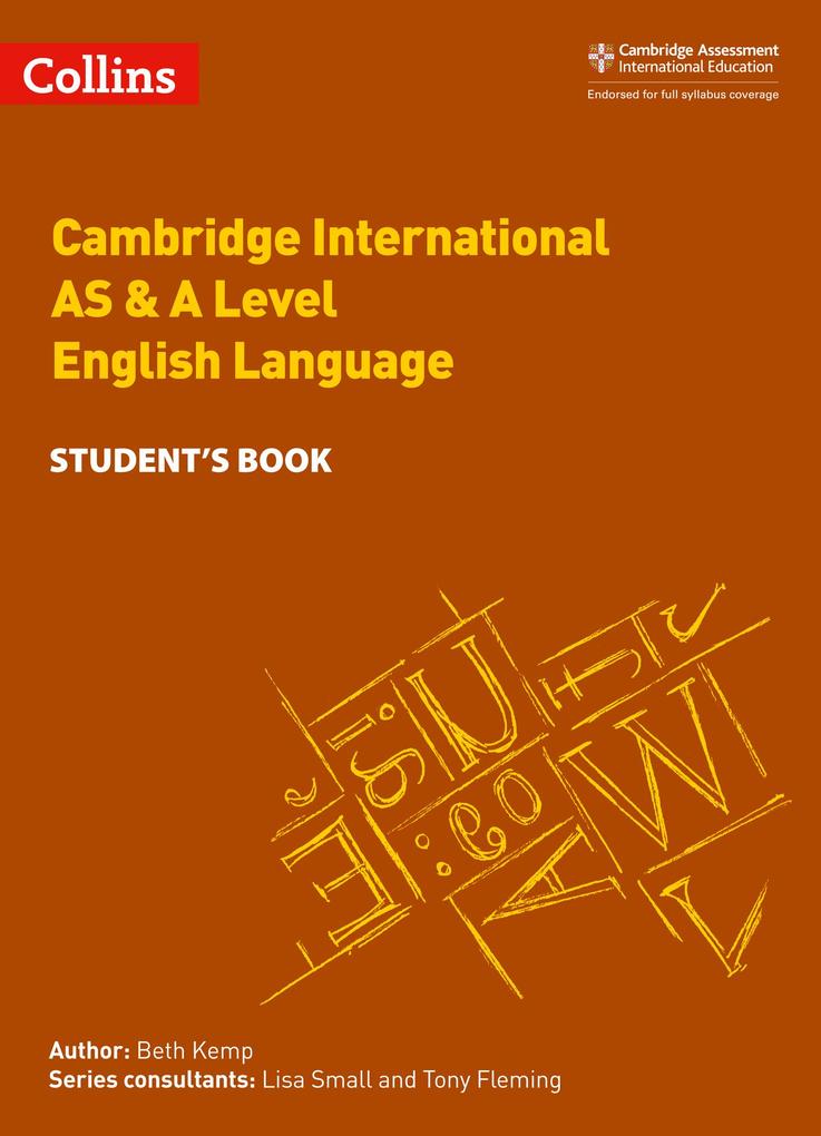 Cambridge International AS & A Level English Language Student‘s Book
