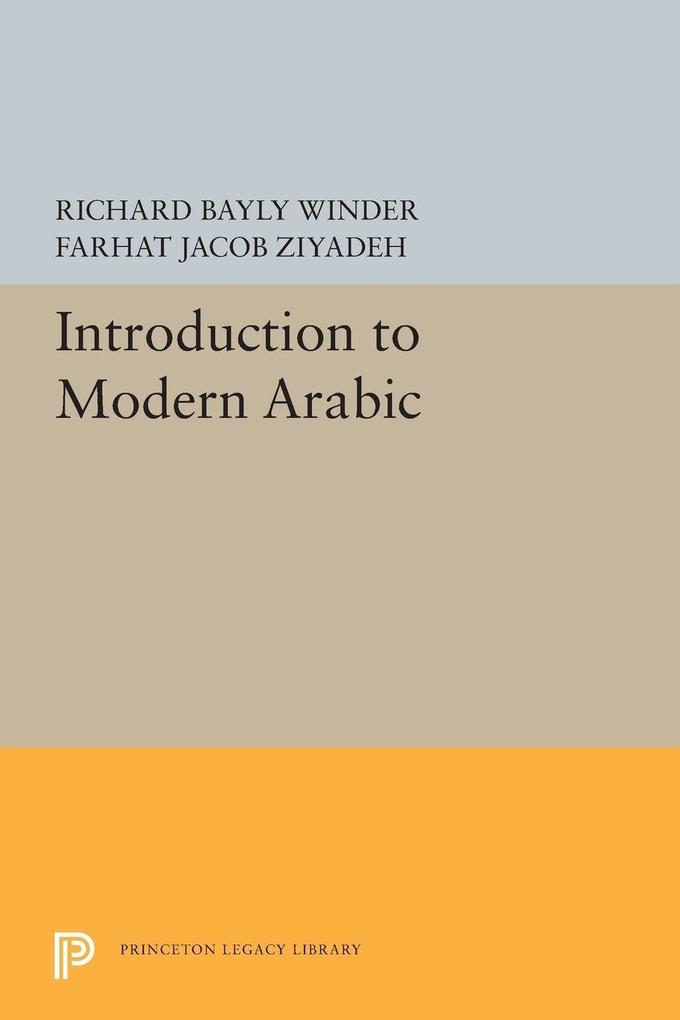 Introduction to Modern Arabic