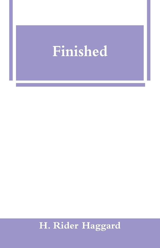 Finished