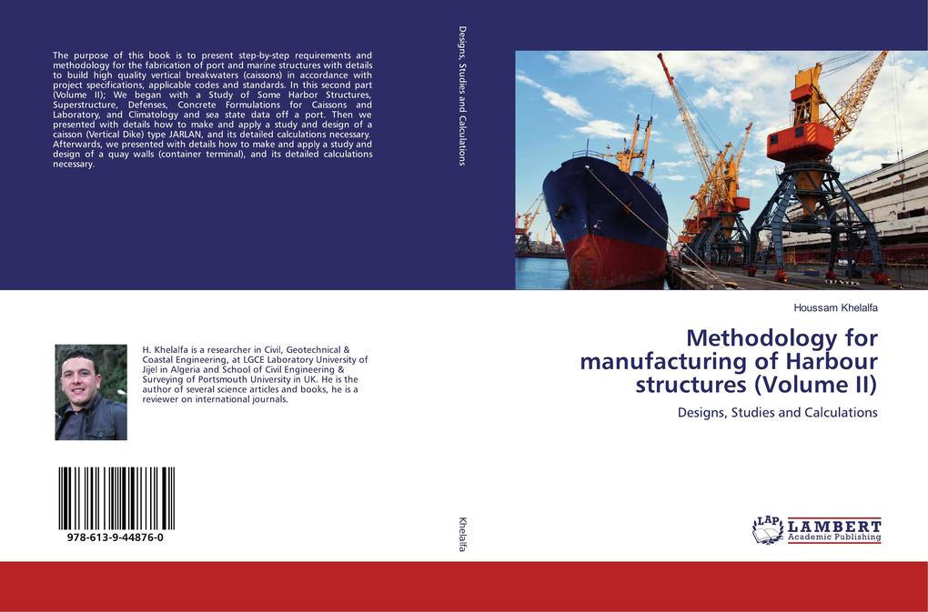 Methodology for manufacturing of Harbour structures (Volume II)