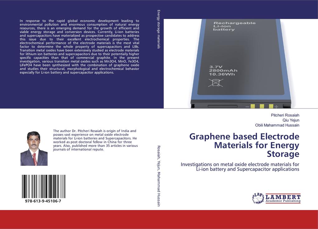 Graphene based Electrode Materials for Energy Storage