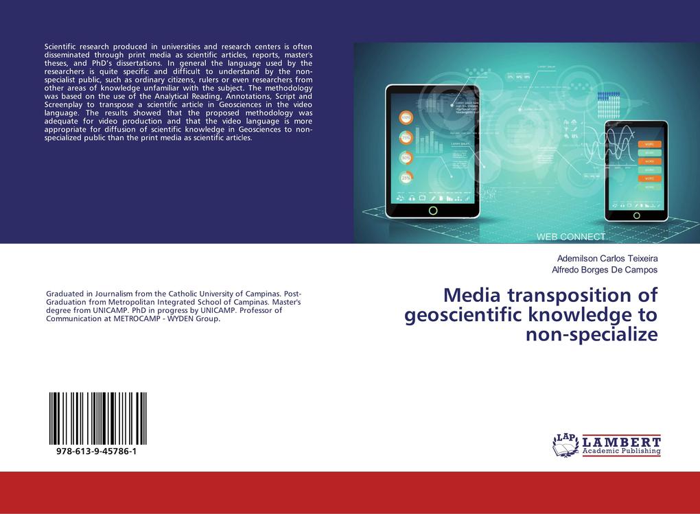 Media transposition of geoscientific knowledge to non-specialize