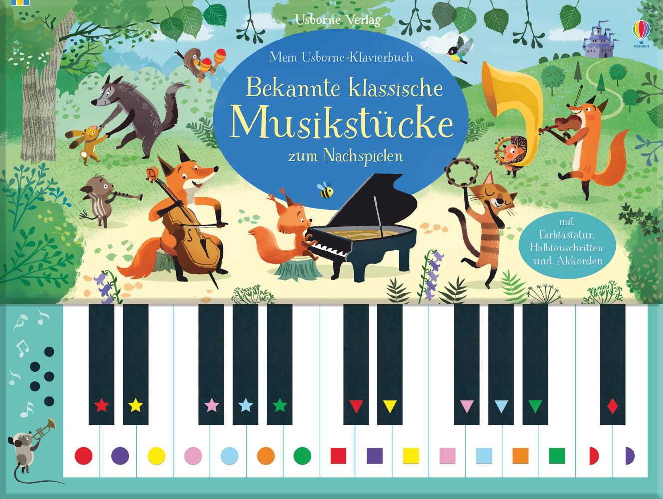 Image of Mein Usborne-Klavierbuch: Bekannte klassische Musikstücke zum Nachspielen