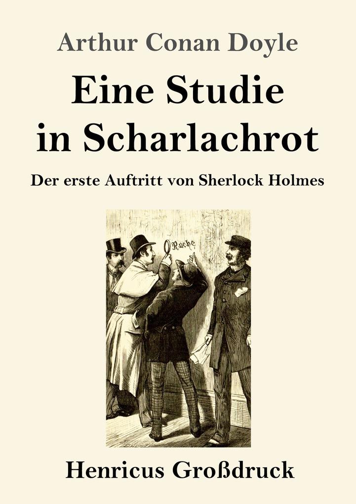 Image of Eine Studie in Scharlachrot (Großdruck)