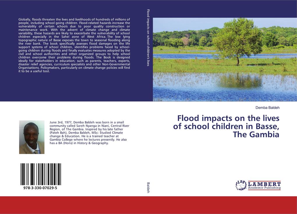 Flood impacts on the lives of school children in Basse The Gambia