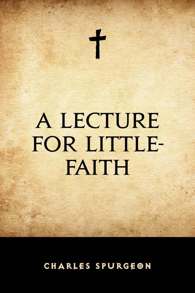 A Lecture for Little-Faith