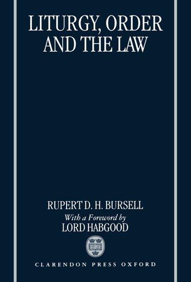 Liturgy Order and the Law
