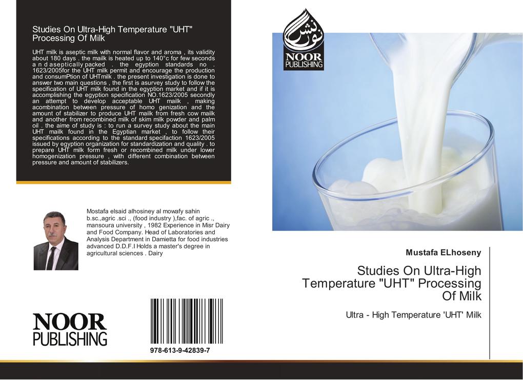 Studies On Ultra-High Temperature 'UHT' Processing Of Milk