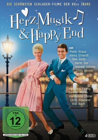 Herz Musik & Happy End - Die schönsten Schlager-Filme der 60er Jahre 4 DVD 4 DVD-Video