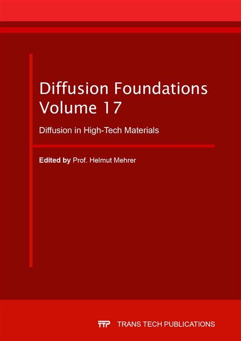 Diffusion in High-Tech Materials