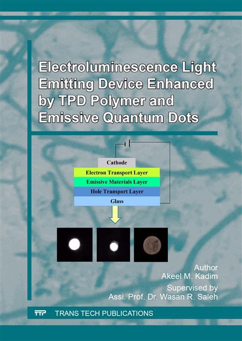 Electroluminescence Light Emitting Device Enhanced by TPD Polymer and Emissive Quantum Dots