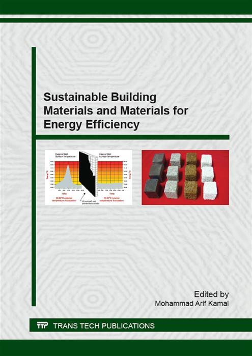 Sustainable Building Materials and Materials for Energy Efficiency