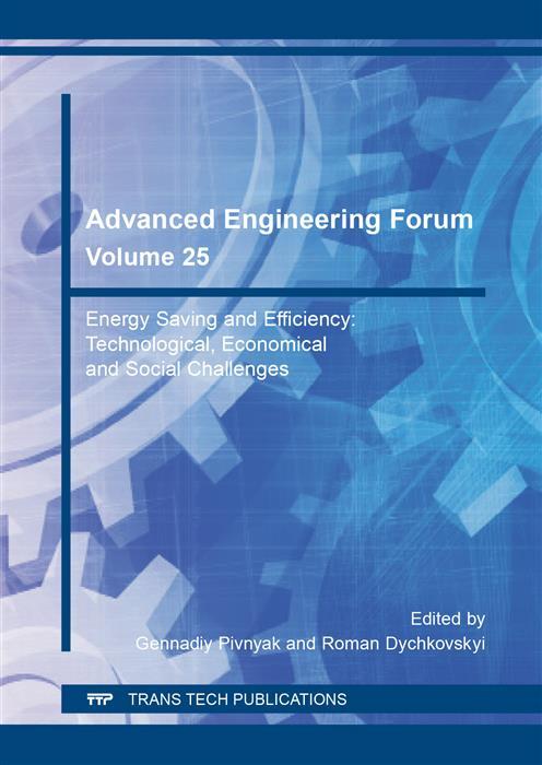 Advanced Engineering Forum Vol. 25