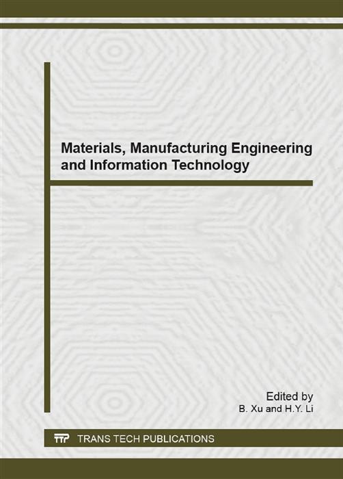 Materials Manufacturing Engineering and Information Technology