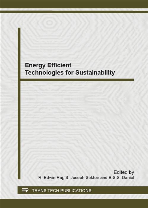 Energy Efficient Technologies for Sustainability