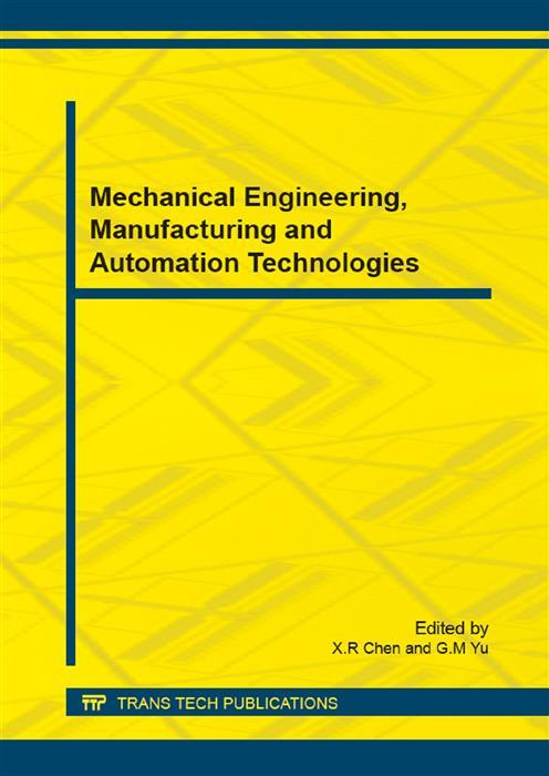 Mechanical Engineering Manufacturing and Automation Technologies